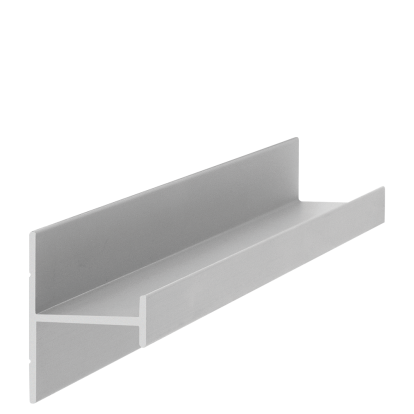 Profil din aluminiu pentru imbinare pal tip H asimetric, 2.5 ml