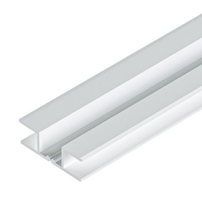 Multiangolo din plastic pentru plinta H100, alb