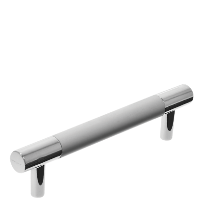 Maner bara din aluminiu Fion 192 mm, capete satin (2 buc)