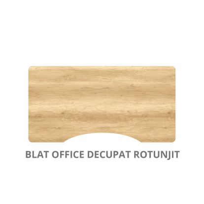 Blat office decupat rotunjit