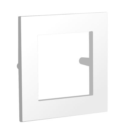 Maner din zamac Riga 064 mm, alb mat