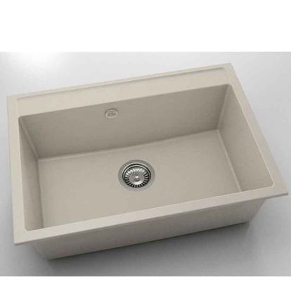 Chiuveta cu o cuva Fat Avangard 70 x 49 cm, light beige