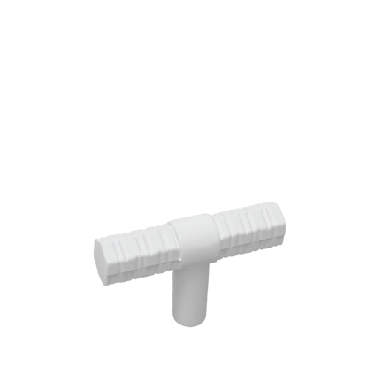 Buton din zamac Lamer Midas, alb