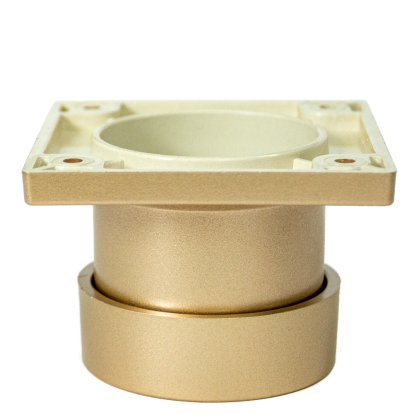 Picior sofa Sedeff rotund reglabil din ABS H50xD50, auriu