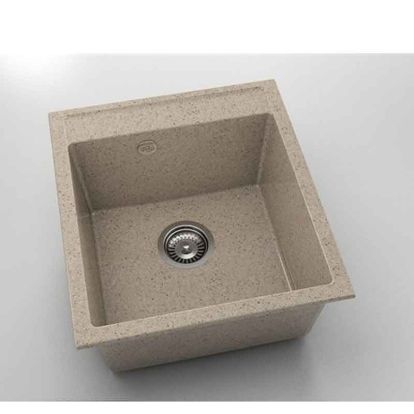 Chiuveta cu o cuva Fat Avangard 51 x 46 cm, sandcastle 229