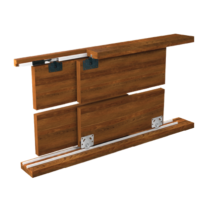 Sistem de glisare STS30/SKM30 pentru 2 usi