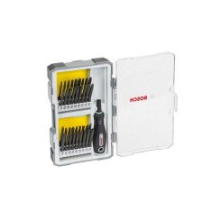 Set surubelnite BOSCH, 37 piese cu maner (36 BITI + 1 MANER)