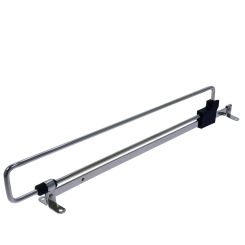 Suport din metal pentru umerase, 410 mm, crom