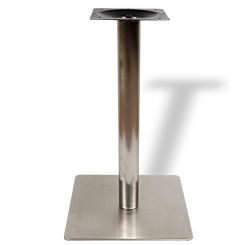 Picior masa central Alvin din inox cu baza patrata H720XD76