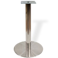 Picior masa central Alvin din inox cu baza rotunda H720XD76