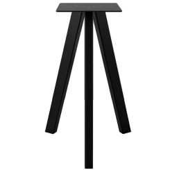 Picior masa central Tripod din otel cu 3 brate H720x60x40, negru