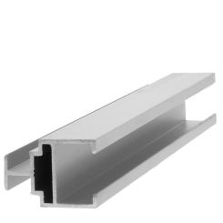Profil din aluminiu intermediar imbinare sticla-sticla pentru sistem KLS100G