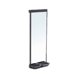 Oglinda glisanta MAX cu suport accesorii