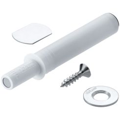 Set TIP-ON pentru usi 956.1004, cu magnet, versiune scurta, alb