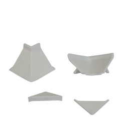 Accesorii din plastic pentru inaltator triunghiular 4 ml, alb