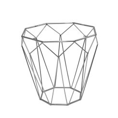 Picior cadru Octogon pentru masa cafea H500, crom