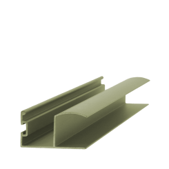 Profil din aluminiu maner cu canal pentru perie tip Y, sampanie, 2.5 ml