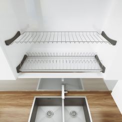 Scurgator din inox pentru vase, corp 600 mm