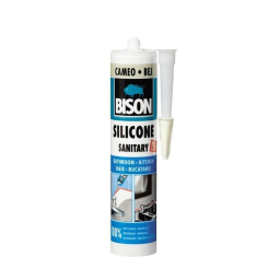 SILICON SANITAR BISON 280 ML, BEJ