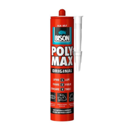 ADEZIV UNIVERSAL BISON POLY MAX ORIGINAL 465 GR, ALB