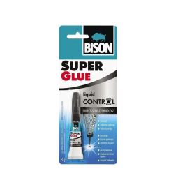 ADEZIV BISON SUPER GLUE CONTROL, 3 GR