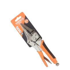 Cleste cu autoblocare cu falci alungite Kendo HCS 250 mm manere ergonomice