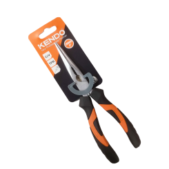 Cleste cu falci drepte alungite Kendo CRV 200 mm nichelat manere ergonomice