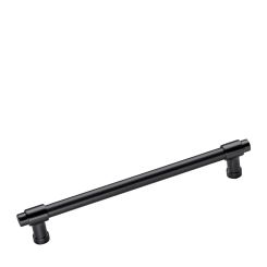 Maner din aluminiu System Helio 192 mm, negru