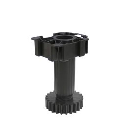 Picior bucatarie Thor reglabil din plastic H100, negru (4 buc)