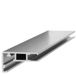 Profil din aluminiu lat pentru sticla SM1006B, 3 ml