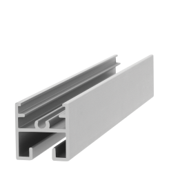 Profil din aluminiu superior pentru sticla, sistem PKM80-001, 3 ml
