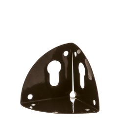 Coltar tridimensional din metal pentru corp suspendat, maro (10 buc)