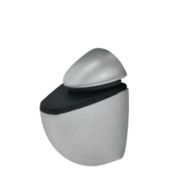 Suport din metal papagal mic pentru sticla, satin (2 buc)