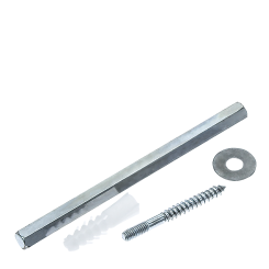 Suport din metal pentru polita prin frezare