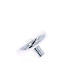 Colutro cu filet M6/22 pentru bara Turo 40, crom (2 buc)