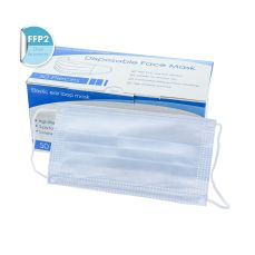 Masti de protectie individuala cu 3 pliuri, FFP2, cutie 50 buc
