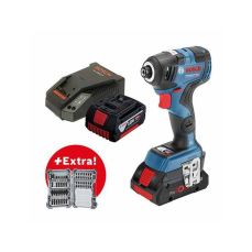 Masina de gaurit cu percutie Bosch GDR 18V-200 C, cu acumulator