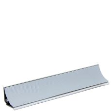 Inaltator triunghiular ST254B din PVC 4ml, argintiu cu striatii