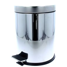 Cos pentru gunoi din inox cu pedala 5L