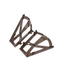 Suport pantofi din plastic, maro