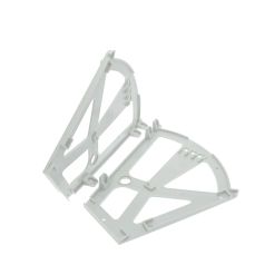 Suport pantofi din plastic, alb