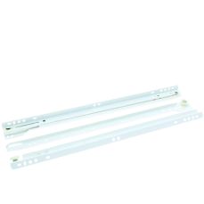 Glisiera STD cu rola extragere partiala, alba, L400