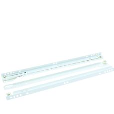 Glisiera STD cu rola extragere partiala, alba, L500