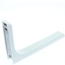 Consola din metal cu masca din plastic 145x240 mm, alba