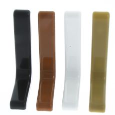 Consola din metal cu masca din plastic 78x120 mm, bej