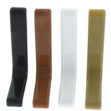 Consola din metal cu masca din plastic 78x120 mm, maro