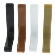 Consola din metal cu masca din plastic 78x120 mm, negru