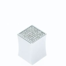 Buton crom cu cristale 38904.04 (LC250)