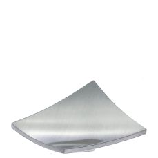 Buton din zamac Marellis Mads, satin nichel