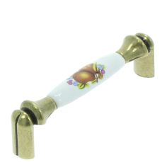 Maner din zamac cu ceramica Rolph 96 mm, antic